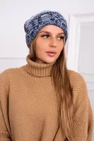 marka niezdefiniowana Pola fleecová čepice K267 černá+džíny