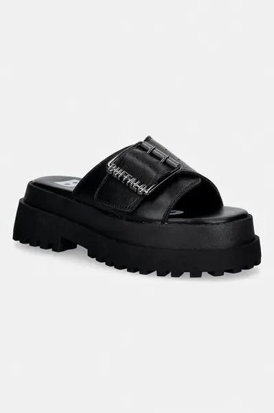 Buffalo  pantofle na platformě dámské Pluto Slide Buckle