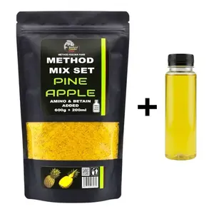 Method feeder fans premium method mix set 600 g + 200 ml booster - ananas