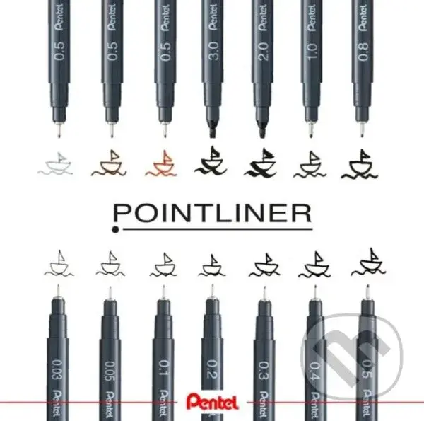 PENT.S20P-03A Pointliner black 0,03MM
