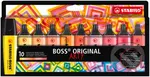 Zvýrazňovač  - STABILO BOSS ORIGINAL - ARTY - 10 ks balenie