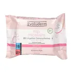 Evoluderm Micelární odličovací ubrousky pro citlivou pleť 25 ks