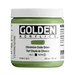 Akrylová barva Golden Heavy Body 237 ml - Chromium Oxide Green 1060