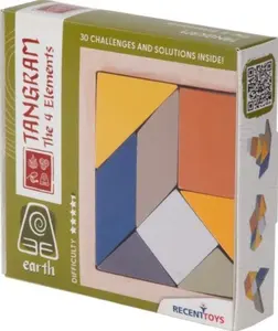 RECENTTOYS Tangram 4 elementy - země