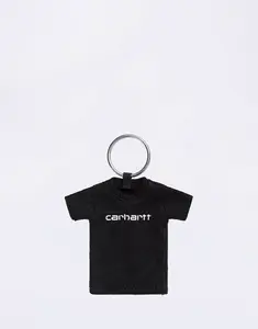 Carhartt WIP Mini Script T-Shirt Keychain Black