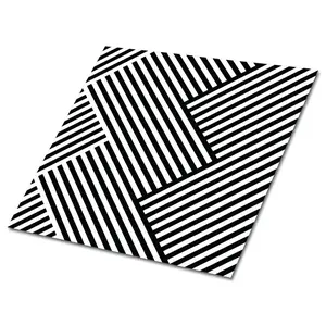 TULUP SAMOLEPICÍ OBKLADY NA STĚNU 9 ks 30x30 cm Geometrické linie