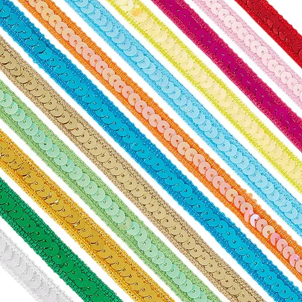 24M 12 Colors Polyester Ribbons
