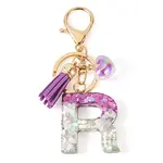Alloy Resin Heart Keychains