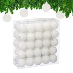 Relaxdays BAŇKY bílé 50ks-set 6 cm úložný box