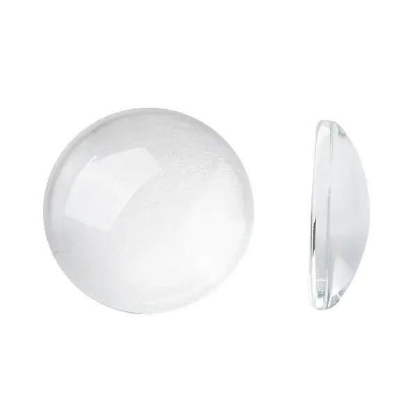 Transparent Glass Cabochons