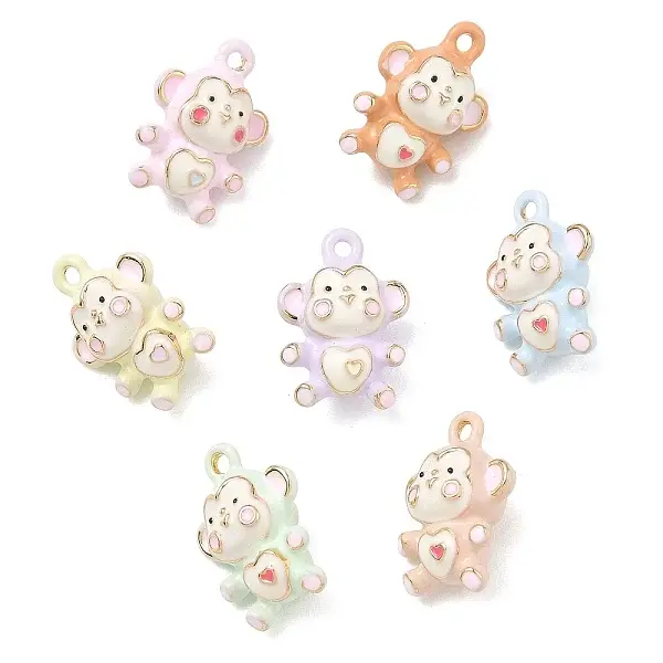 Alloy Enamel Pendants