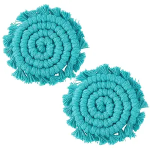 Bohemia Handmade Woven Cotton Coaster