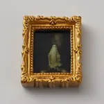 Halloween Miniature Resin Rectangle Photo Frame