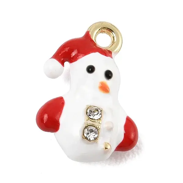 Christmas Alloy Enamel Pendants