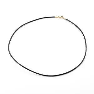 Leather Cord Necklace Making