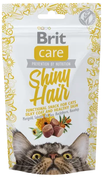 Brit Care Cat Snack Shiny Hair 50g