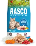 Rasco Premium Cat Sterilized, Tuna, Cranberries, Nasturtium 2kg