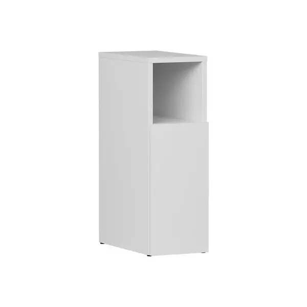 Vicco NOČNÍ STOLEK Enton Bílá 20 x 59.5 cm s 1 dveřmi