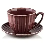 Mondex HRNEK, porcelán, tmavě červená