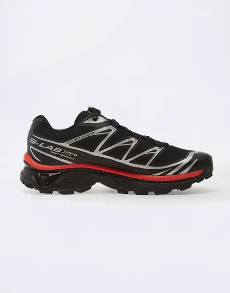 Salomon XT-6 Black / Fiery Red 42