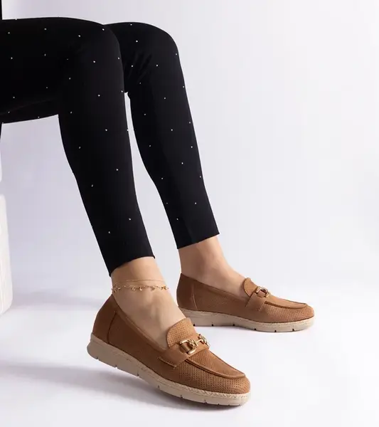 Gemre Carmel women's moccasins made of eco suede Sandoval