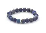 Agato Korálkový náramek z lapisu lazuli MINK42/17