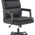 HALMAR Kancelářské křeslo ADRIANO 2 černé, eko kůže