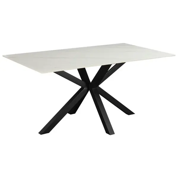 MID.YOU JÍDELNÍ STŮL, černá, bílá, 160/90/76 cm