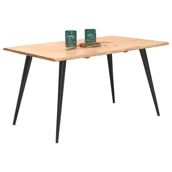 Carryhome JÍDELNÍ STŮL, akácie, 140/90/76 cm