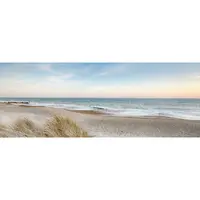 Euroart OBRAZ NA SKLE, pláž a moře, 80/30 cm