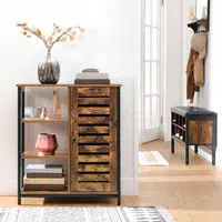 Boxxx KOMODA, hnědá, černá, 70/81,5/30 cm
