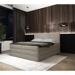 MID.YOU POSTEL BOXSPRING, 180/200 cm, krémová