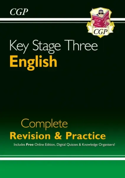 KS3 English Complete Revision & Practice (with Online Edition, Quizzes and Knowledge Organisers) - CGP Books