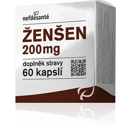 Nefdesanté ženšen 200mg Cps.60