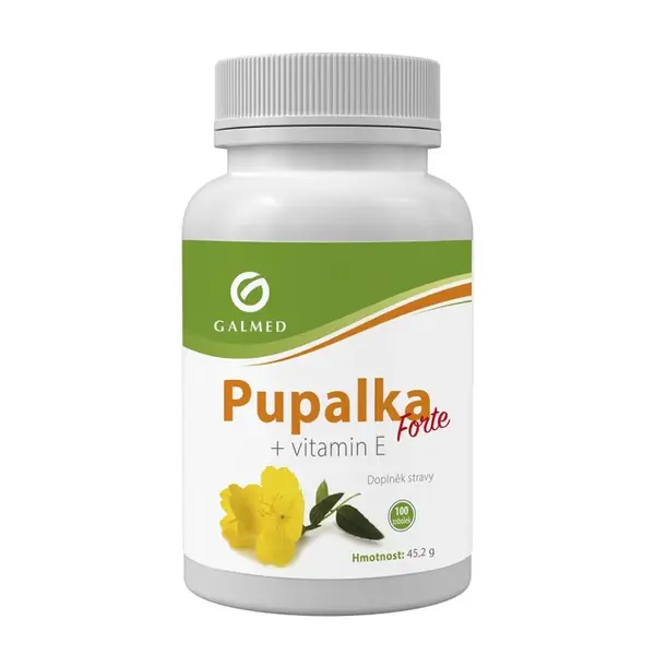 Pupalka Forte + vitamin E 100 tobolek Galmed