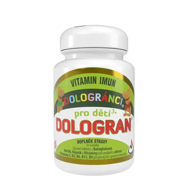 Dologran pro děti 3+ Dologránci Vitamin Imun 60 tablet