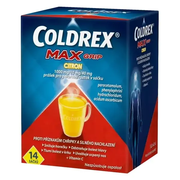 Coldrex MAXgrip Citron 14 sáčků