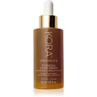 KORA Organics Turmeric Glow Drops rozjasňující sérum s niacinamidem 30 ml