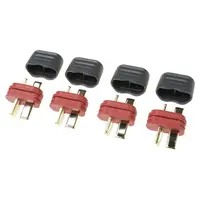 Konektor pozlátený Deans s krytom prístroj (4)