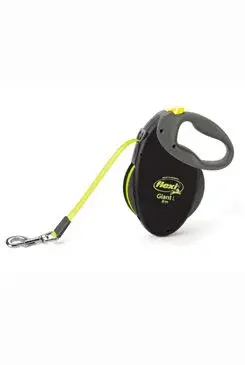 Vodítko Flexi giant L 8m/50kg pásek neon