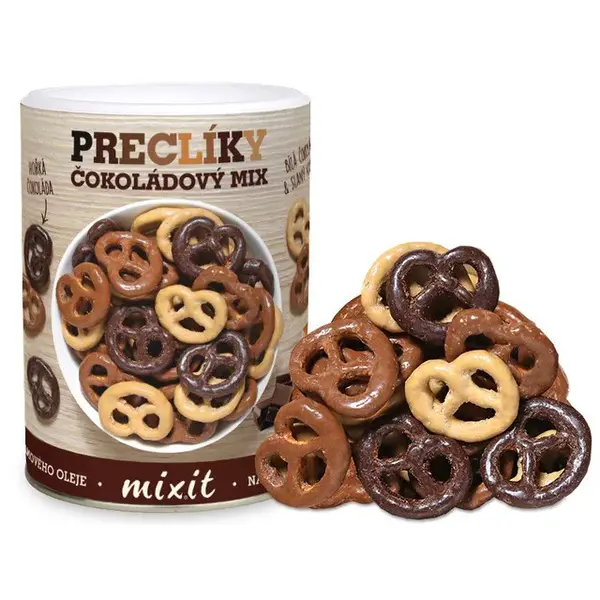 Mixit Mix preclíků v čokoládě 250g