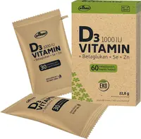 Vitar Vitamin D3 1000IU + betaglukan EKO 60 kapslí