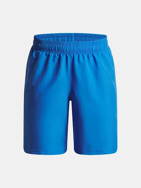 Chlapecké kraťasy Under Armour UA Tech Woven Wordmark Short-BLU - Kluci