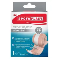 3M Spofaplast 164 Textilní elastická náplast univerzální 1mx8cm