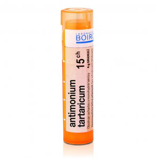 Antimonium Tartaricum 15CH granule 1x4g