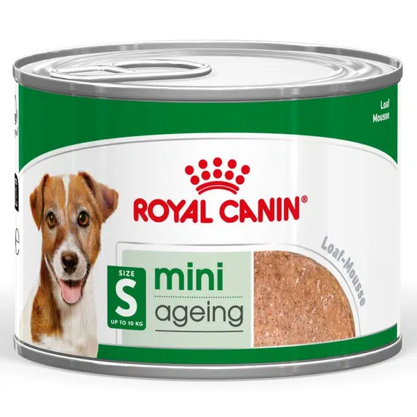 Royal Canin Mini Ageing konzerva pre psov 195 g
