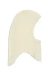 Vlněná kukla Fanga Fontana ERBA WOOL BALACLAVA béžová barva, FA100027