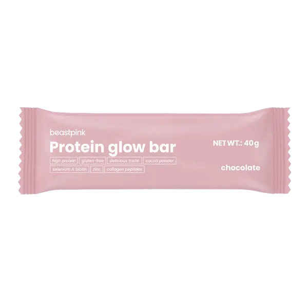 BEASTPINK Protein GlowBar - čokoláda 40 g