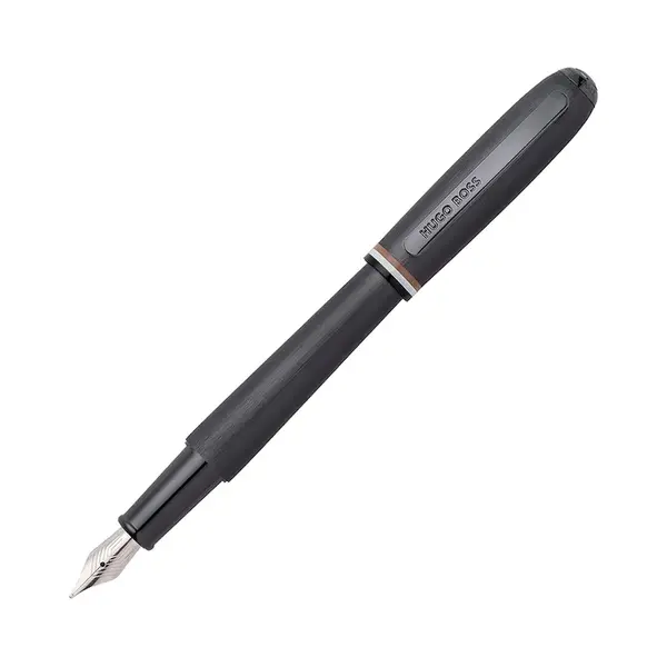 Plnicí pero BOSS Contour Iconic 13,5 cm šedá barva