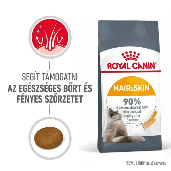 Royal Canin Hair & Skin Care - granule pro dospělé kočky pro lepší srst a zdravou kůži 2 kg
